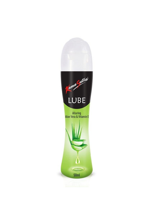 Kamasutra KamaSutra Aloe Vera and Vitamin E Personal Lubricant for Men & Women - 50 ml | Water Based Lube | Gynecologically Tested | Dermatologically Tested | Condom compatible - Image 1
