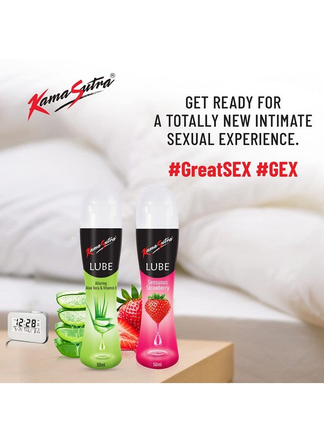 Kamasutra KamaSutra Aloe Vera and Vitamin E Personal Lubricant for Men & Women - 50 ml | Water Based Lube | Gynecologically Tested | Dermatologically Tested | Condom compatible - Image 5