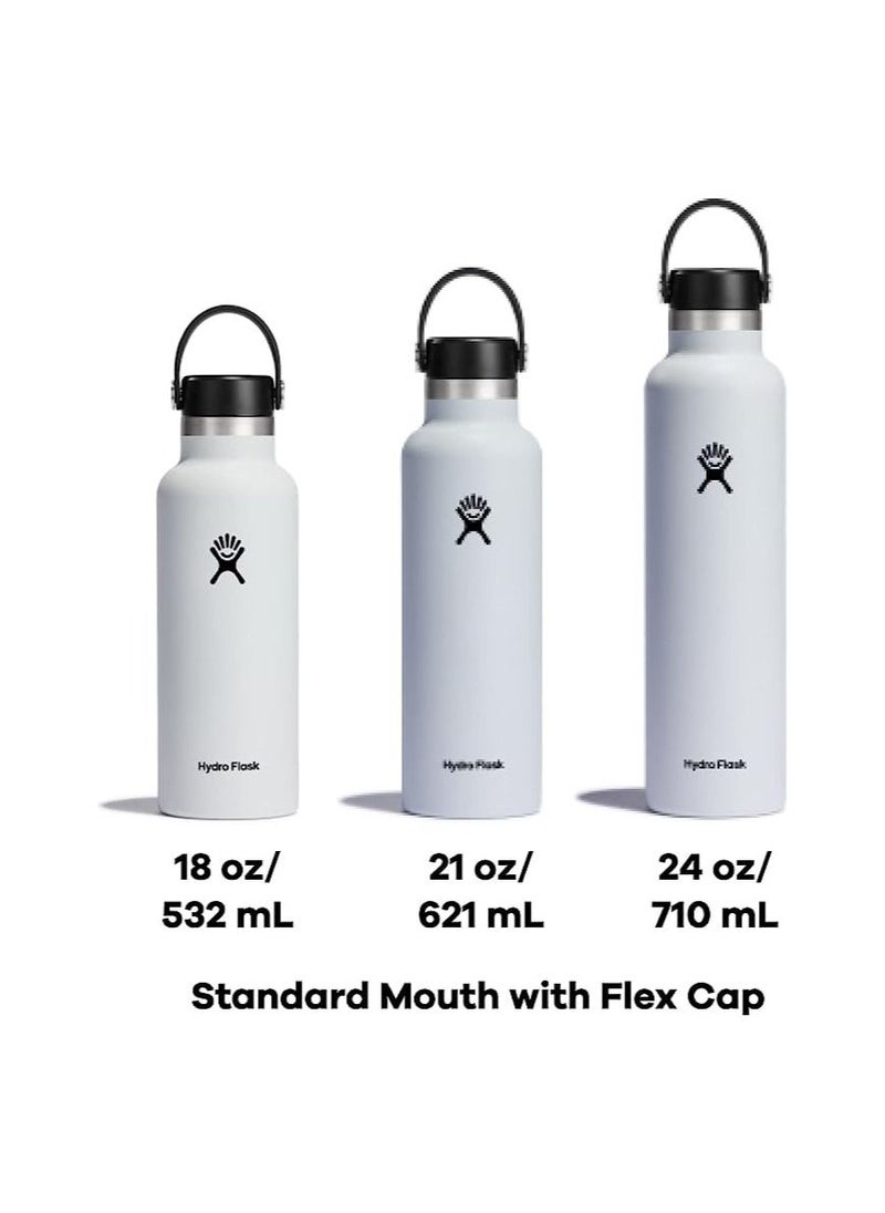 Hydro Flask - Flask 24 Oz Stainless Steel Vacuum Insulated Water Bottle Outdoor Sports. - Image 1