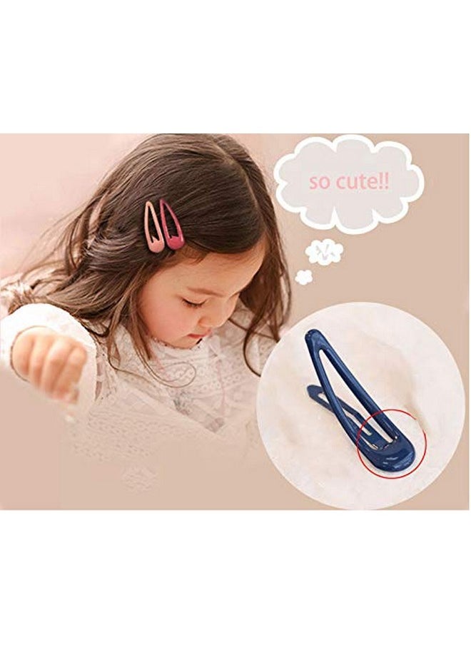 CELLOT - 88 Pieces 2 Inch Snap Hair Clips No Slip Metal Hair Clip Barrettes For Girls Toddlers Kids Women - Image 1
