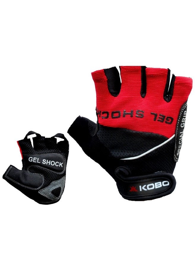 كوبو قفازات رياضية Kobo WTG-04 Power Neoprene مع دعم معصم مبطن، 1 (أسود)  - Image 2