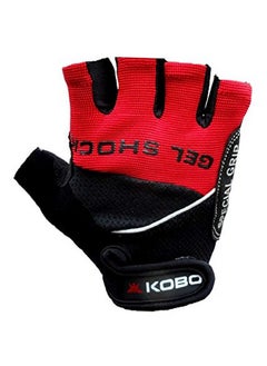 Kobo Wtg-04 Power Neoprene Gym Gloves With Padded Wrist Support, 1 (Black)  - Image 4