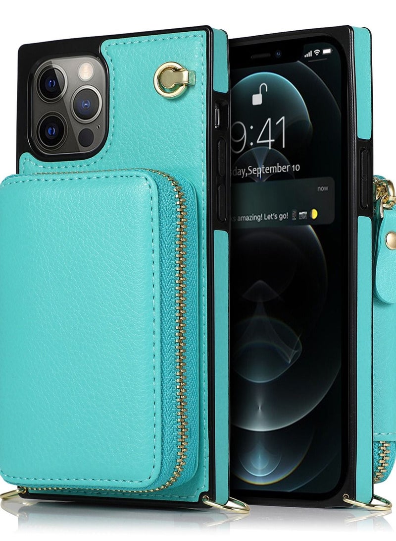Loquat Suitable For Iphone Card Slot Zipper Leather Case  - Image 1