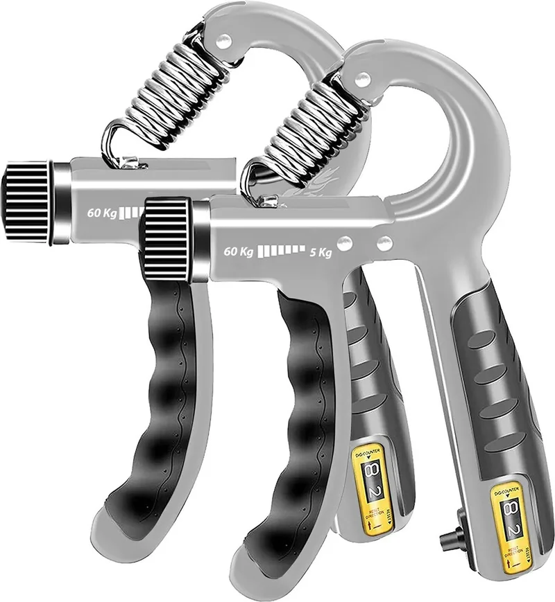 تيفاني Original Counter Hand Spring 60 kg - 5 kg Adjustable 1 Piece Hand Spring Wrist