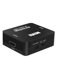 GNAFOTU RCA to HDMI, AV to HDMI CVBS to HDMI Converter, CVBS RAC Audio and Video Adapter 720p/1080P, Widely Used Retro Games/TV/VCR/PS1/PS2 / DVD/PAL/NTSC  - Image 3