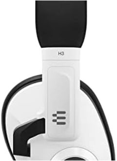 EPOS Audio H3 Closed Acoustic Gaming Headset With Noise Cancelling Microphone Plug And Play Audio Around The Ear Adjustable Ergonomic For Pc Mac Ps4 Ps5 Switch Xbox White  - Image 2