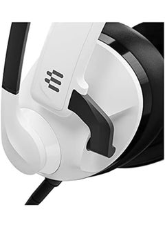 EPOS Audio H3 Closed Acoustic Gaming Headset With Noise Cancelling Microphone Plug And Play Audio Around The Ear Adjustable Ergonomic For Pc Mac Ps4 Ps5 Switch Xbox White  - Image 3