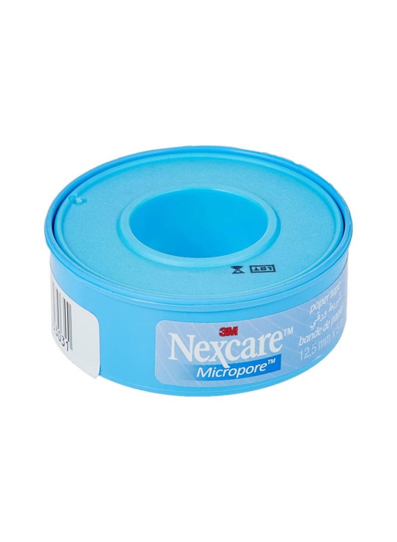 3M Nexcare Micropore Paper for secure wound and first aid dressings  – Gentle, Breathable & Porous for Sensitive Skin for secure dressings – 12.5mm x 5mm - Image 2