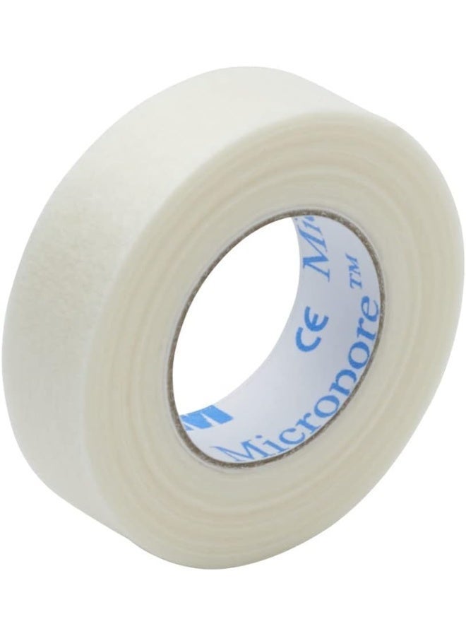 3M Nexcare Micropore Paper for secure wound and first aid dressings  – Gentle, Breathable & Porous for Sensitive Skin for secure dressings – 12.5mm x 5mm - Image 5