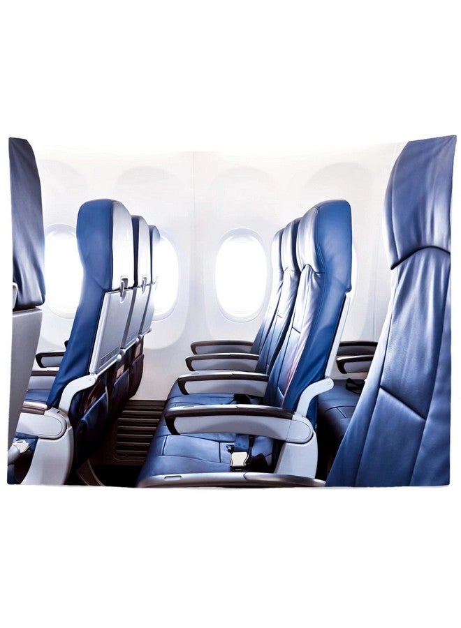 Loccor خلفية طائرة من القماش 7X5 قدم مقاعد الطائرة خلفية تصوير نافذة الطائرة داخلية الطائرة خلفيات موضوع سفر الطائرة زينة حفلات عيد الميلاد للأطفال والبالغين أدوات تصوير - Image 4