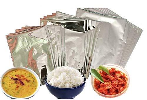 Amit Marketing Silver Foil Bag Pack Of 100pc (Silver Bag 1 kg) - Image 1