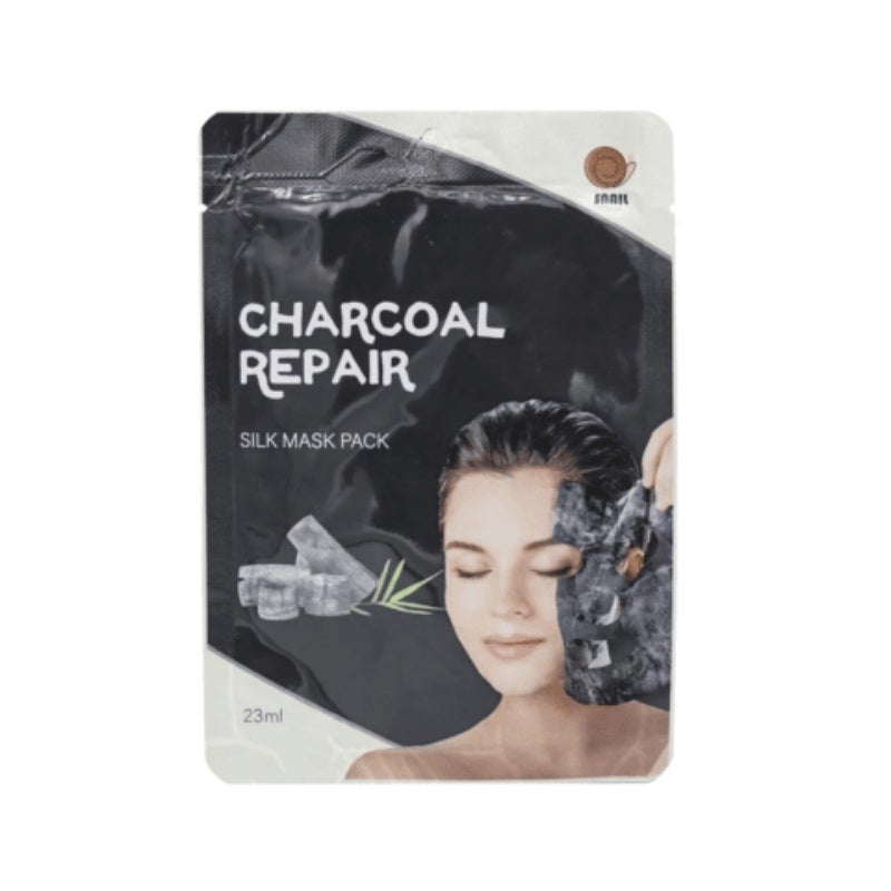 Snail Silky Charcoal Mask for Skin Smoothing 23ml