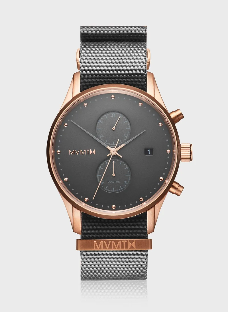 MVMT MV01-RGGR2 Voyager Chronograph Analog Watch