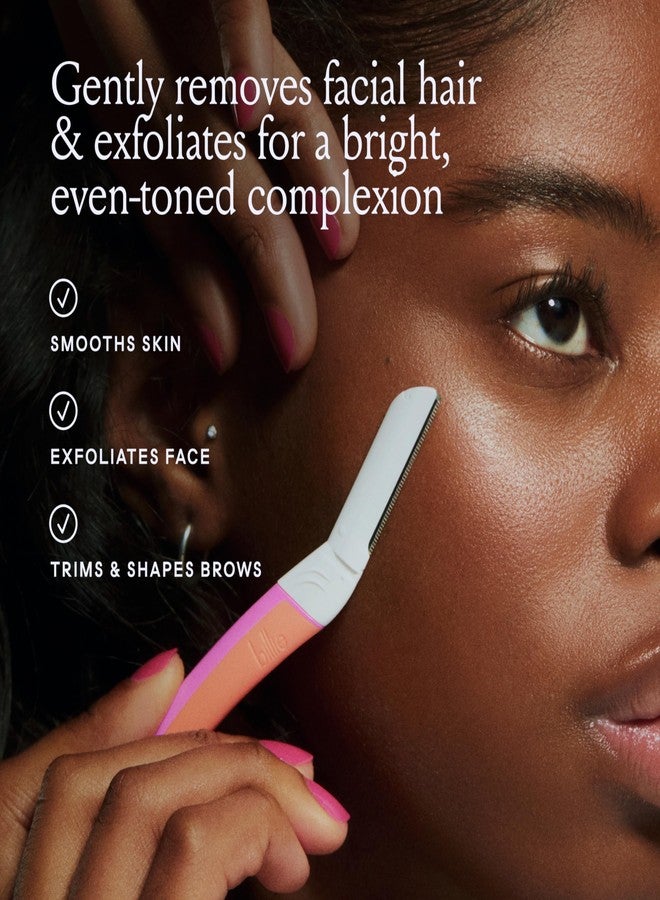 Billie - Dermaplane Refill Blades - Stainless Steel Blades with Safety Micro-guards - Nickel-free - Gently Exfoliates Skin - 3 count - Image 3