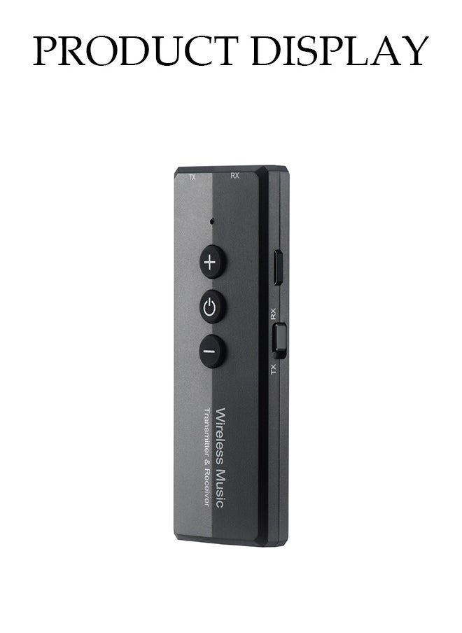DUNISO - Bluetooth Receiver,Bluetooth 5.0 Car Adapter,Audio Receiver,Two Modes，Plug and Play，Apply to Suitable For TV, Laptop, Desktop Computer, Projector, Headphones, Mobile Phone，Speaker，76*27.5*11.5mm - Image 1