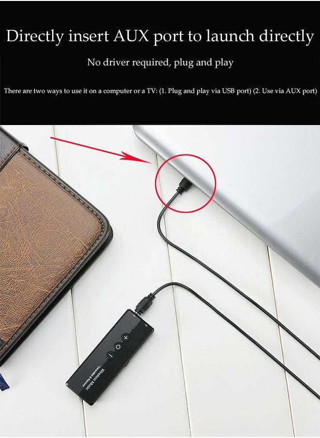 DUNISO - Bluetooth Receiver,Bluetooth 5.0 Car Adapter,Audio Receiver,Two Modes，Plug and Play，Apply to Suitable For TV, Laptop, Desktop Computer, Projector, Headphones, Mobile Phone，Speaker，76*27.5*11.5mm - Image 1