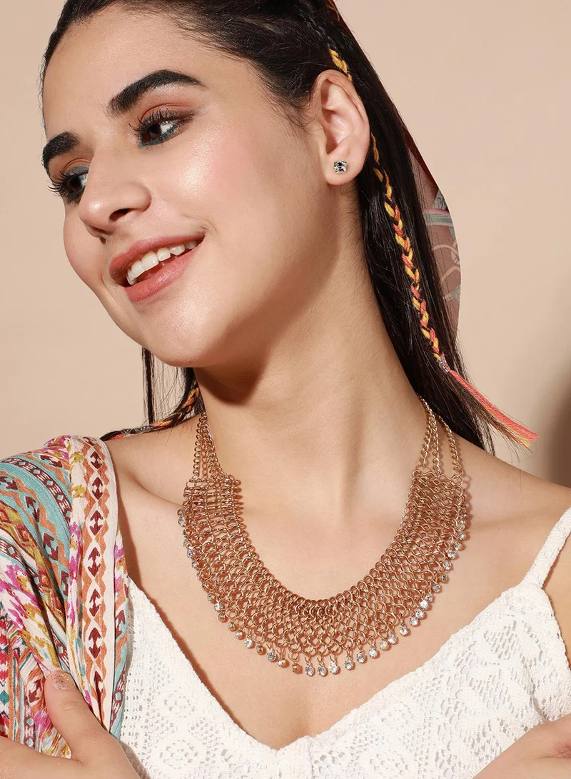 SOHI Party Artificial Necklace Jewellery