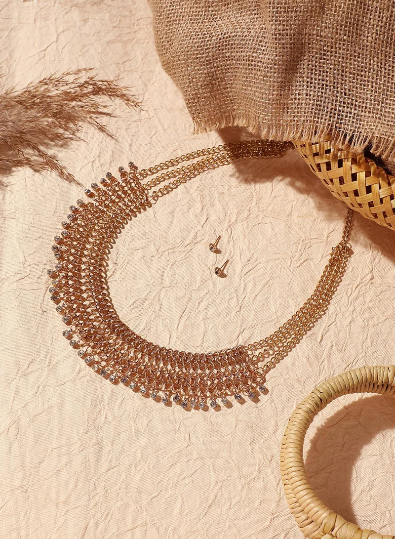 SOHI Party Artificial Necklace Jewellery