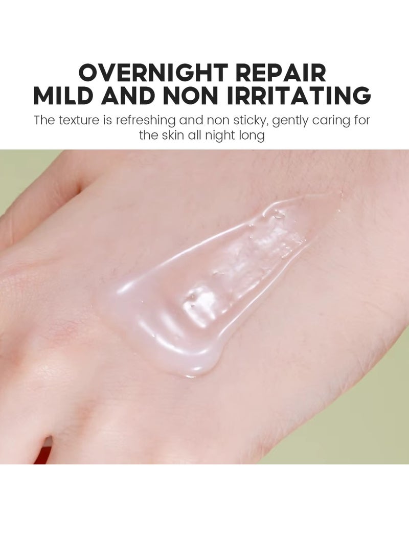 Vibrant Glamour 60g 1% Salicylic Acid Exfoliating Mask Face Exfoliating Mask Reduce Redness and Acne Scars Hydrates and Nourish Skin AHA BHA Clarifying Treatment for Blemish Prone Skin  - Image 3
