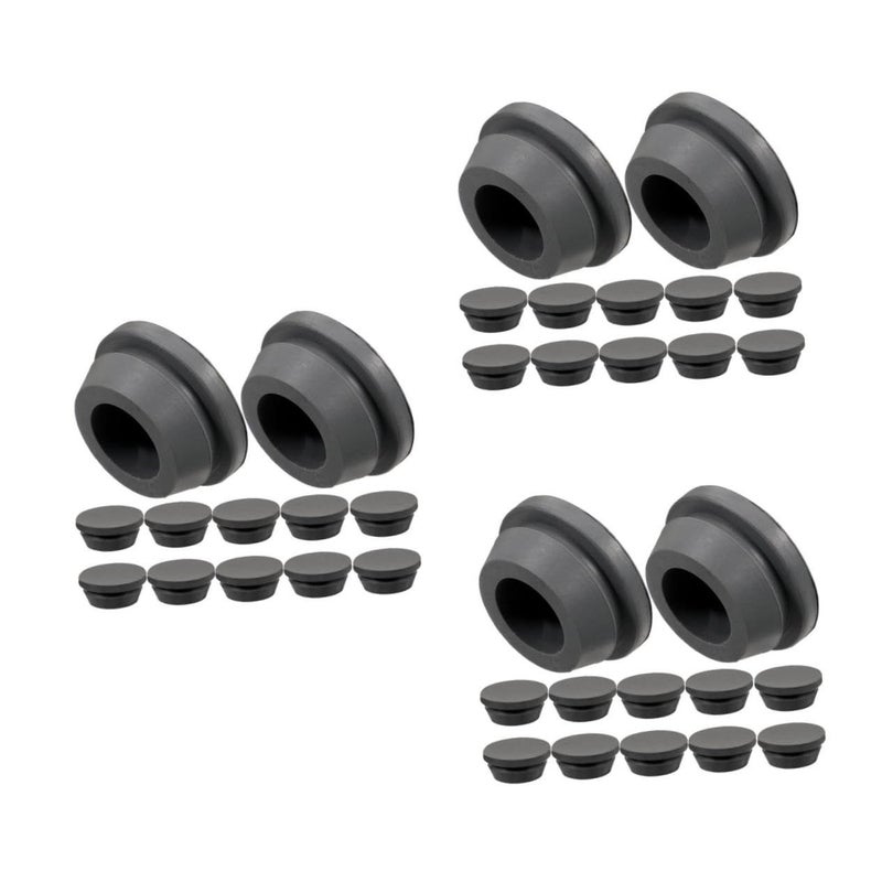 36 Pcs Air Conditioner Drain Hole Plugs Elastic Rubber Stoppers Easy Installation - Image 3