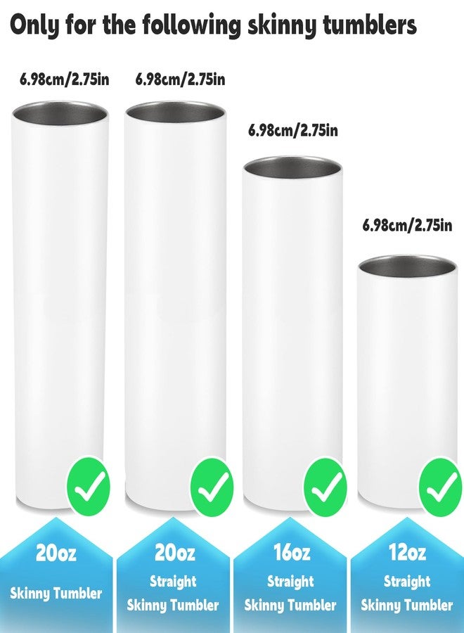 XccMe 20oz Skinny Tumbler Replacement Lids 2 Pack,Spill Proof Splash Resistant Silicone Sliding Covers,Straw Friendly, BPA Free - Image 3