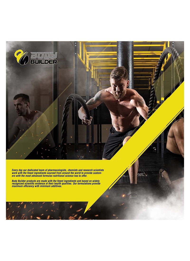 Body Builder Creatine Monohydrate -300 Gm- 5000mg Monohydrate Per Serving -60 Servings- Plain Unflavored  - Image 4