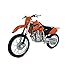 Welly Die Cast Motorcycle Orange KTM 450 SX Racing 118 Scale for Unisex Adult - Image 3
