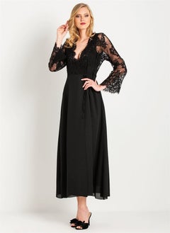 Magic Form Women's Black Dressing Gown  - Image 2