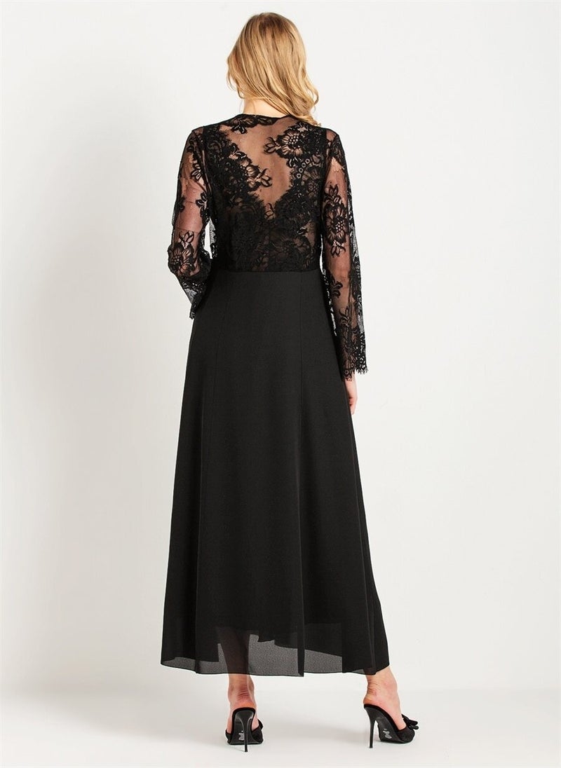 Magic Form Women's Black Dressing Gown  - Image 4