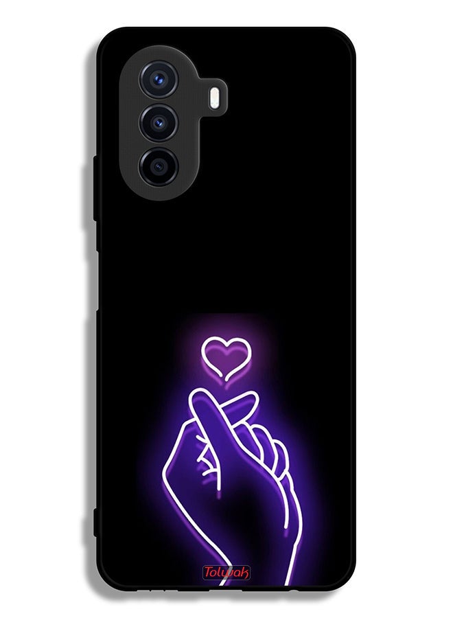 Tolwak Huawei nova Y70 Protective Case Cover Snap Small Heart - Image 2