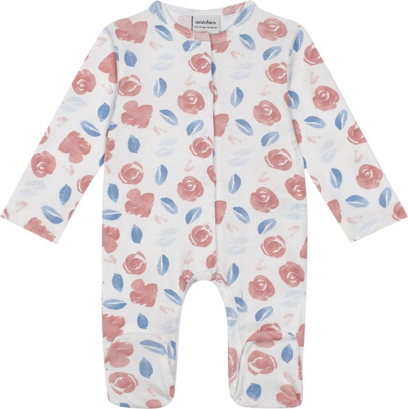 Antebies Watercolor Floral Jumpsuit 