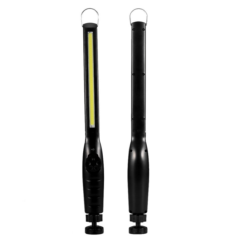مصباح يدوي LED محمول: مصباح LED COB عالي السطوع 600 لومن، بطارية ليثيوم قابلة للشحن عبر USB عالية السعة - مصباح يدوي مغناطيسي قابل لتعديل السطوع للاستخدام في الخارج والتخييم والعمل - Image 2