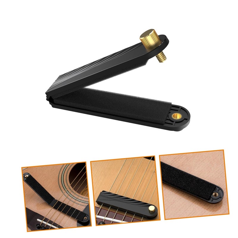 Guitar String Dampener Mute for Acoustic Electric Instruments Adjustable Volume Reducer - Image 5