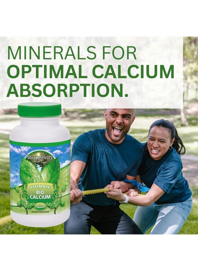 يونغيفيتي Youngevity Bio Calcium™ - كالسيوم حيوي متوفر + مغنيسيوم، زنك، نحاس، بوتاسيوم، بورون - مكمل غذائي قابل للامتصاص لدعم العظام - (120 كبسولة)  - Image 5