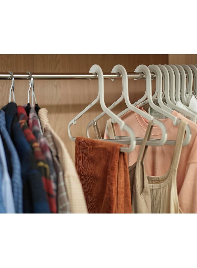 Joseph Joseph Anti-tangle Cloth Hangers 5pcs Ecru - Image 3