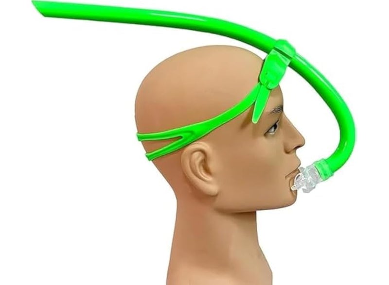 أنبوب تنفس أمامي للسباحة من ، مع قطعة فم مصنوعة من السيليكون - Image 1