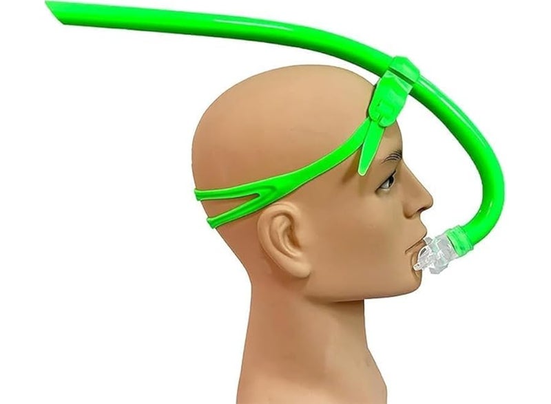 أنبوب تنفس أمامي للسباحة من ، مع قطعة فم مصنوعة من السيليكون - Image 2