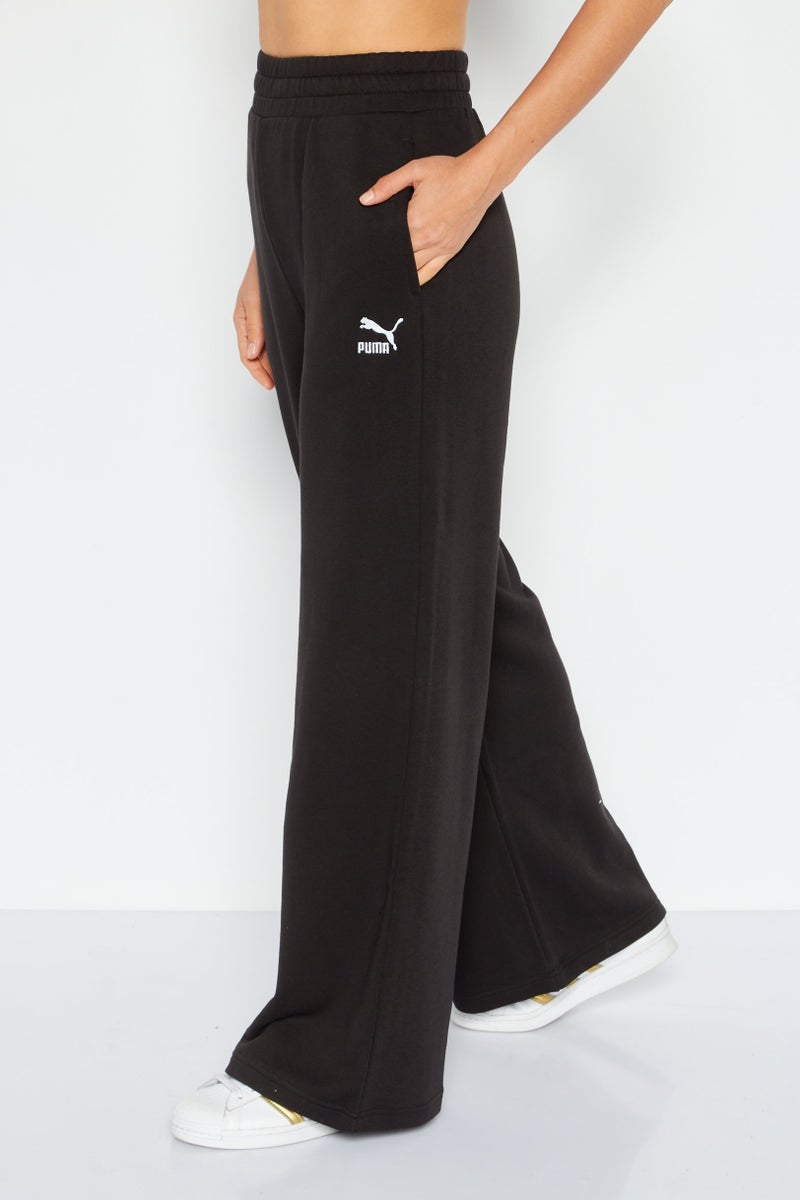 PUMA Women Relaxed Fit Training Pants, Black - Image 3