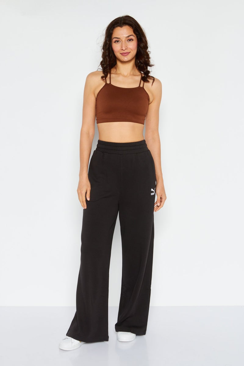 PUMA Women Relaxed Fit Training Pants, Black - Image 2