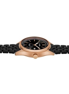 Alba Alba Stainless Steel Women Analog Wristwatch Ah7Ce2X1, Black Dial, Black Band  - Image 2