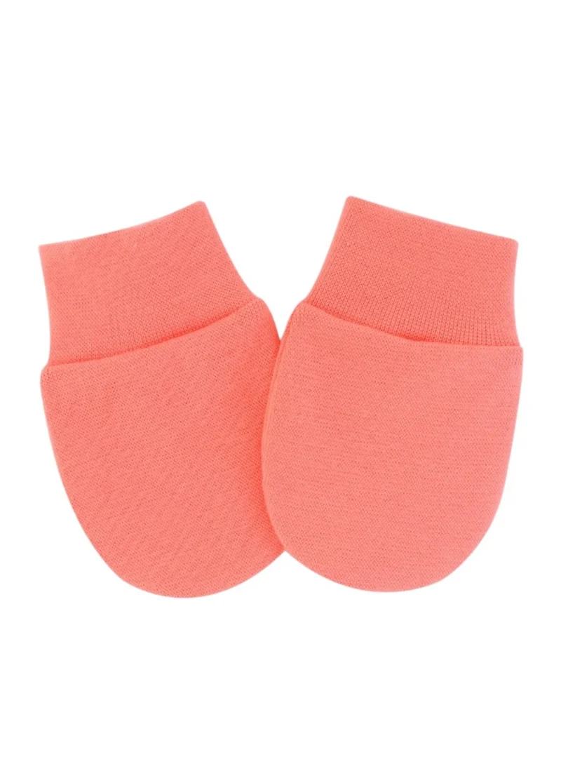 بمبىمىشى Bambimici -  BabyBow Turban Hat and Mittens - Pomelo Pink