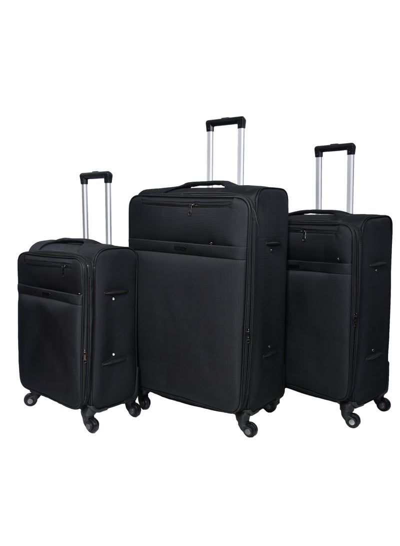 Morano Canvas Travel Bags set of 4 Pieces Size 32/28/24/20 inches - Image 3