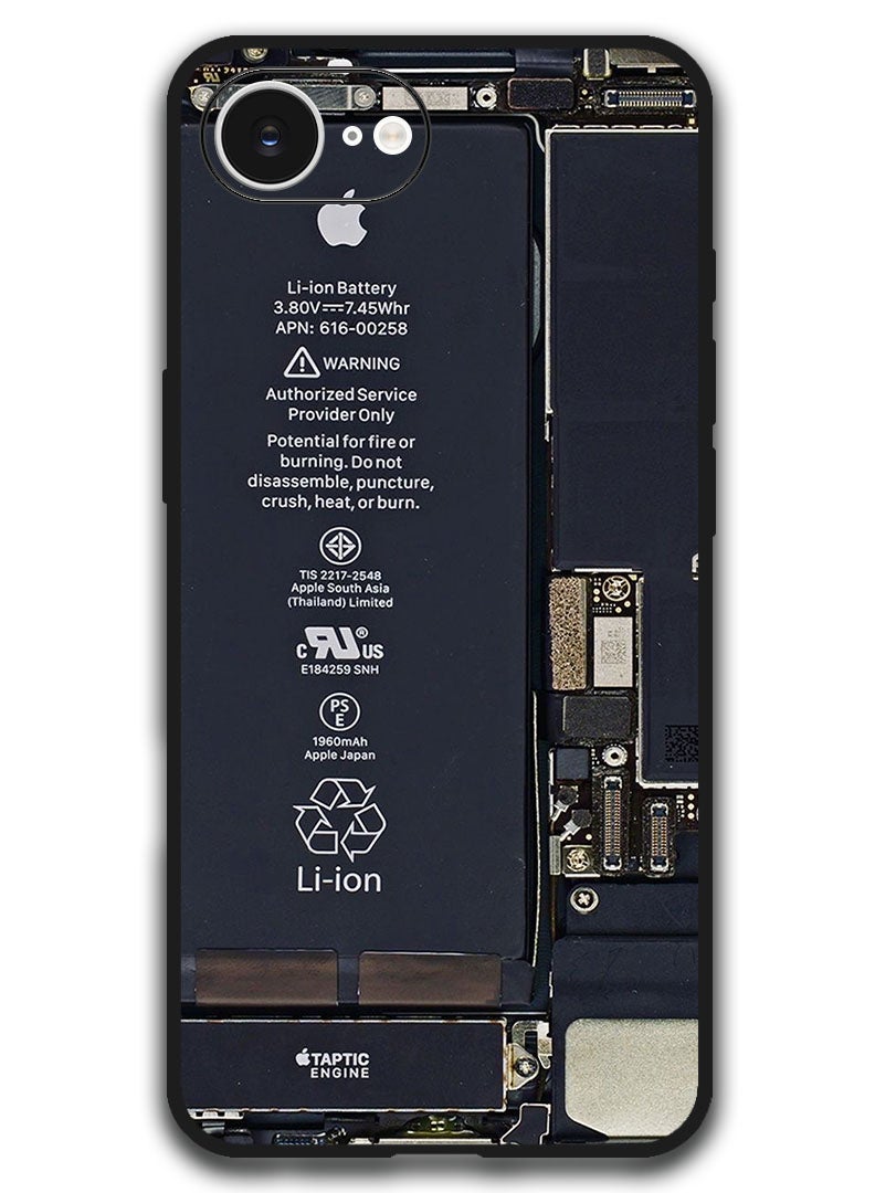 Theodor Case Compatible with Apple iPhone 16e 6.1 Inch Protection Shockproof Bumper Cover - Phone Inside - Image 1