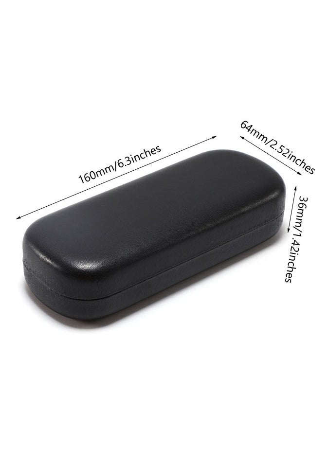 Generic Hard Shell Glasses Case  Portable Hard Eyeglasses Case for Women Men Sunglasses Eyeglasses  - Image 3