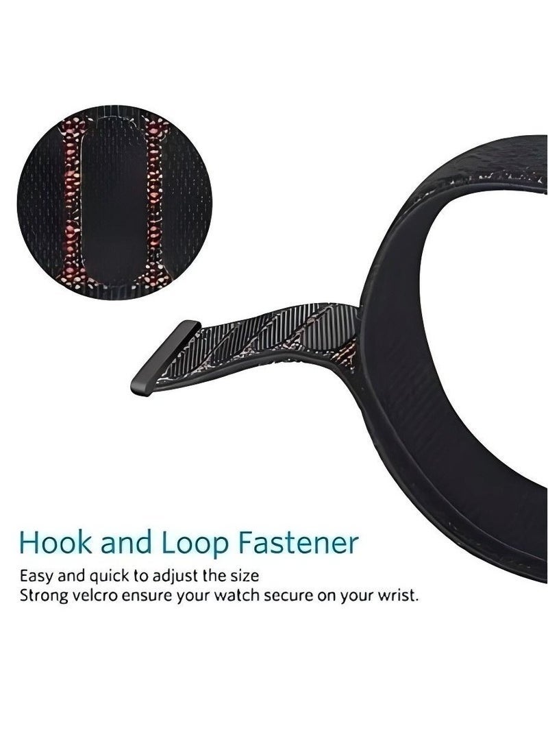 مستقبل نوفا سوار بديل من النايلون لساعة Redmi Watch 5 Active/Lite باللون الأسود - Image 3