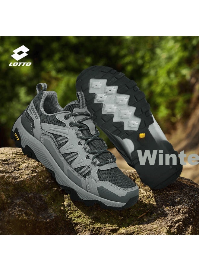 Lotto Hiking Shoes Uni Spring Mesh Breathable Outdoor Mountain Climbing Non-slip Cushioning Sports Running Shoes Gray Size 44 - Image 5