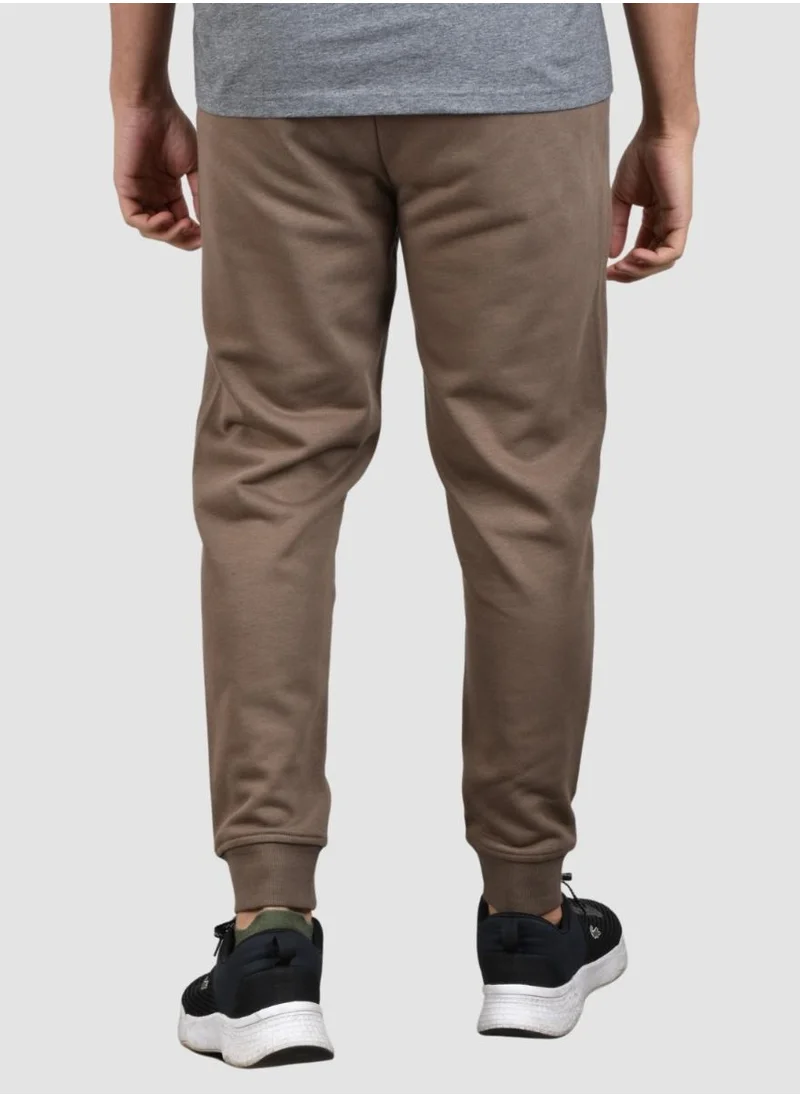 GIORDANO Men's French Terry Joggers - Brown