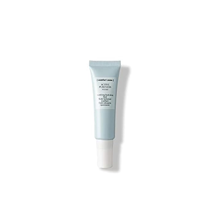 Comfort Zone [ Comfort Zone ] Active Pureness Fluid, Mattifying Yet Hydrating Formula, Primer And Moisturizer For Oily Skin, 1 Fl. Oz. - Image 1
