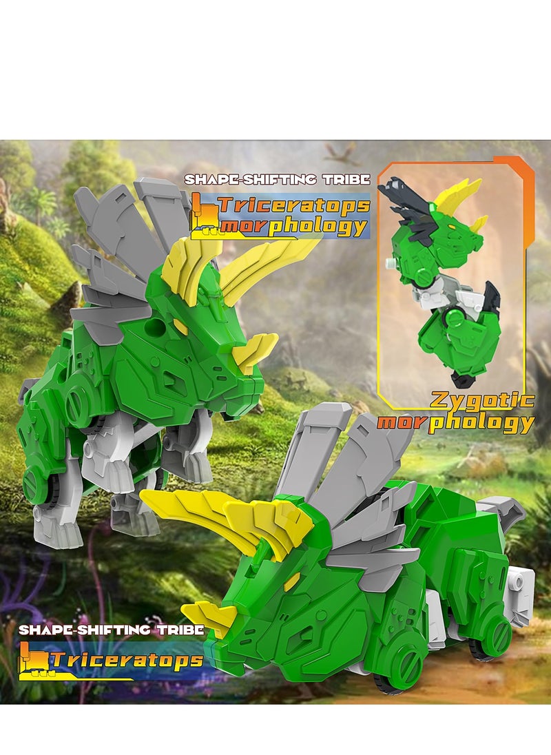 KASTWAVE - Dinosaur Combined Robot Toys, 6-in-1 Deformation Robot, Take Apart Robot Figures, Disassembly Toys for Boys & Girls Age 6+, Birthday Gifts, Graduation Gifts, School Gifts - Image 1