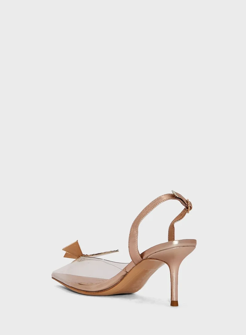 Nicoli Gwen Mid Heel Pumps